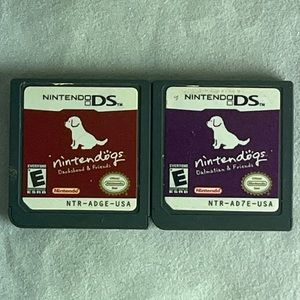 Nintendo DS - Nintendogs x2 - cart only